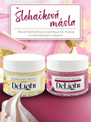 Právě jsme na náš eshop www.mydelight.cz přidali novinky Šlehačková másla👆 s vůní růže a vanilka🙃 Šlehačkové máslo...